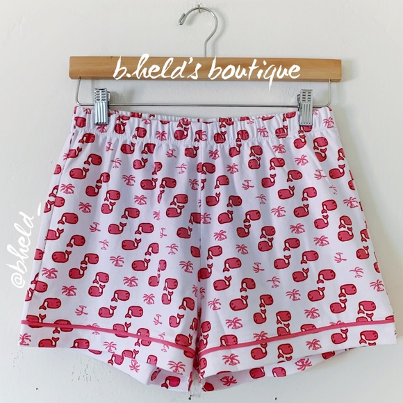 Roller Rabbit Moby The Whale Polo Pajamas in Pink Size X-Small XS Brand New NWT - Picture 9 of 16